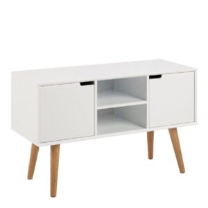 Martin Wooden Sideboard With 2 Doors In White